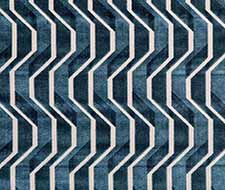 Guell Lamadrid Gropius Blue And Natural Fabric GL633/237