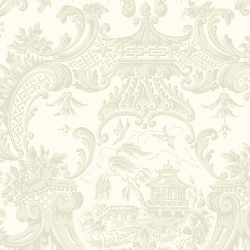 Cole and Son Chippendale China Ivory Wallpaper 100/3010.cs.0