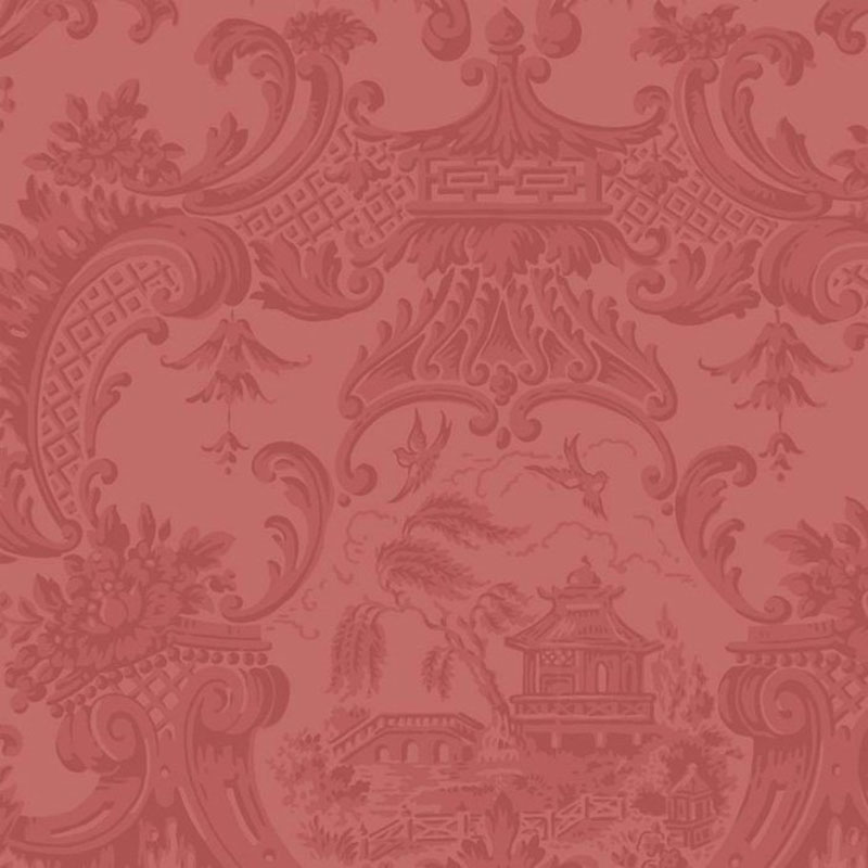 Cole and Son Chippendale China Red Wallpaper 100/3015.cs.0