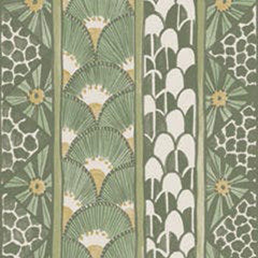 Cole And Son Ardmore Border Olive Wallpaper 40 Off Samples