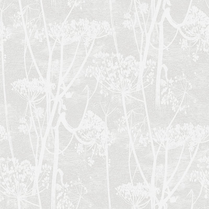 Cole And Son Cow Parsley White Wallpaper 40 Off Samples