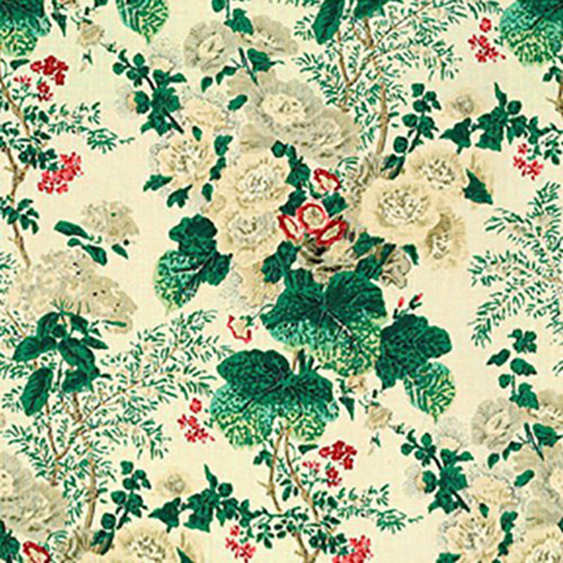 879026.LJ Althea Print - Ivory - Lee Jofa Fabric