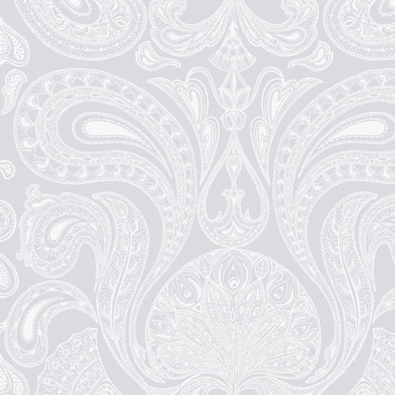Cole and Son Malabar White Lilac Wallpaper 95/7041.cs.0