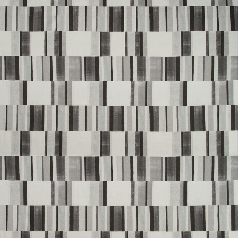 BLOCKSTACK.21 Blockstack - Graphite - Kravet Basics Fabric