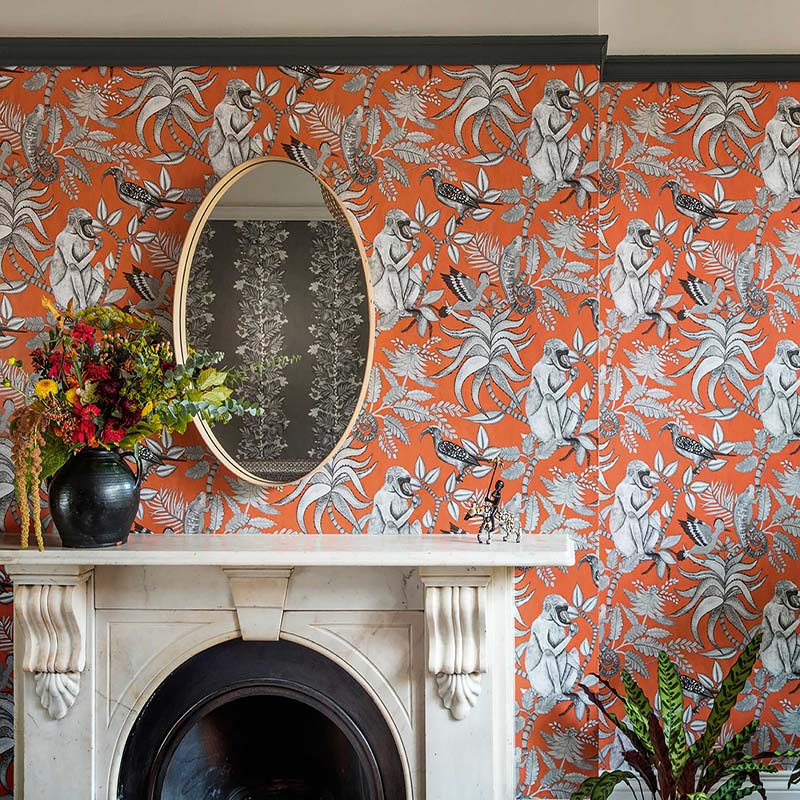 Cole And Son Savuti Duck Egg Wallpaper Off Samples