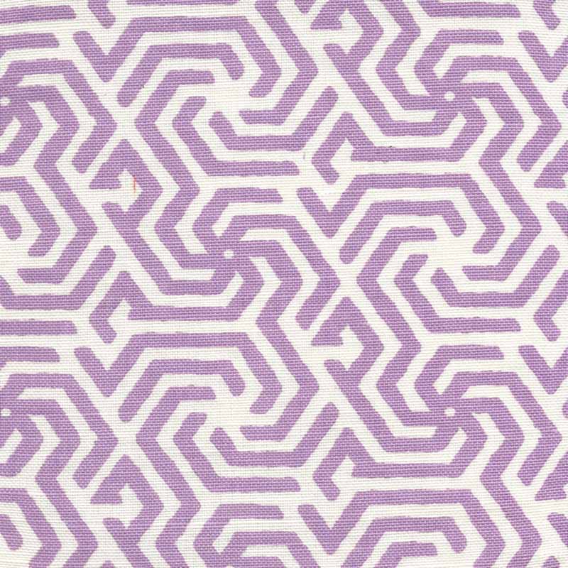 China Seas Maze Reverse One Color Lilac Fabric 2525R-04