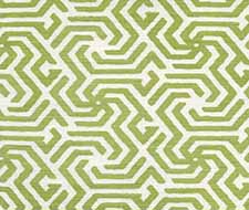 China Seas Maze Reverse One Color Spring Green Fabric 2525R-06