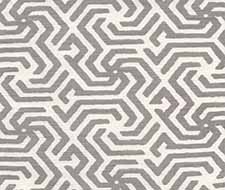 China Seas Maze Reverse One Color Grey Fabric 2525R-07