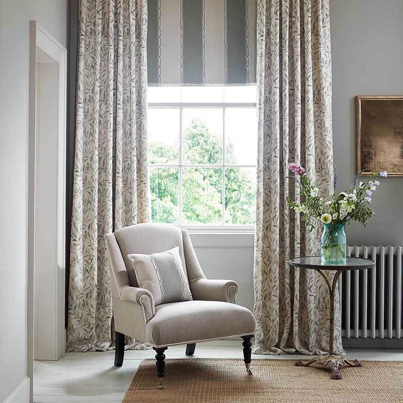 Sanderson Osier Dove Grey Fabric 40 Off Samples