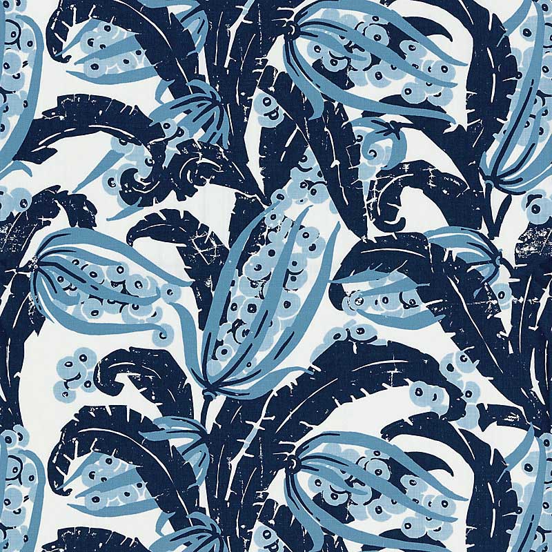 Grey Watkins Tropique Marine Fabric GW 000216609
