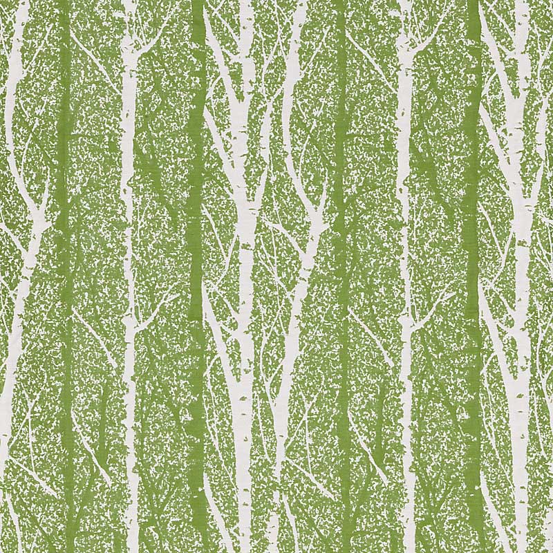 Grey Watkins Birch Weave Spring Green Fabric GW 000227205