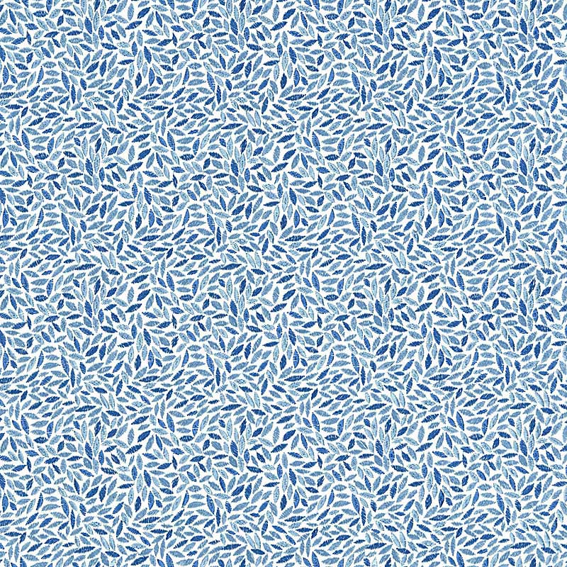 Grey Watkins Meadow Embroidery Marine Fabric GW 000427207
