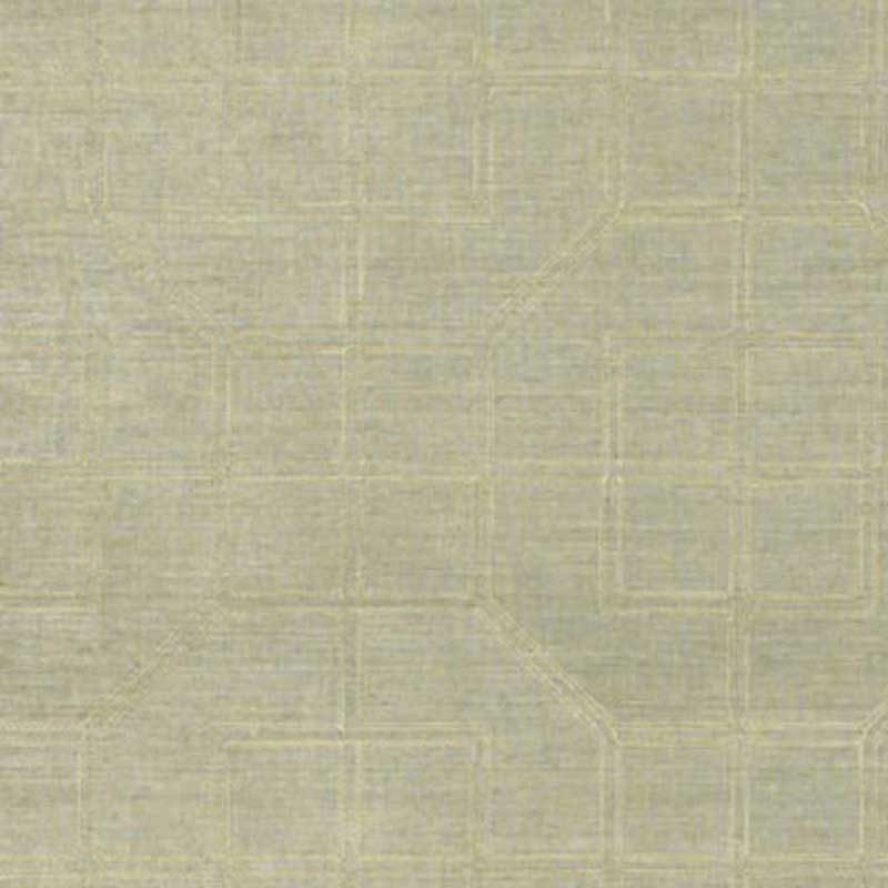 5003552 Linyi Embroidered Fret - Mist - Schumacher