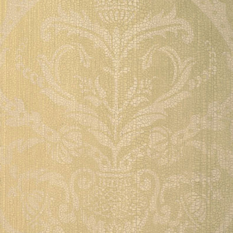 Schumacher Masaccio Damask Bisque Wallpaper 5003680