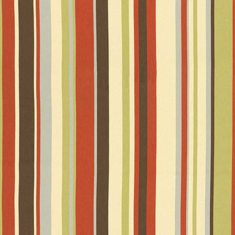Schumacher Delray Stripe Cabana Fabric 62893