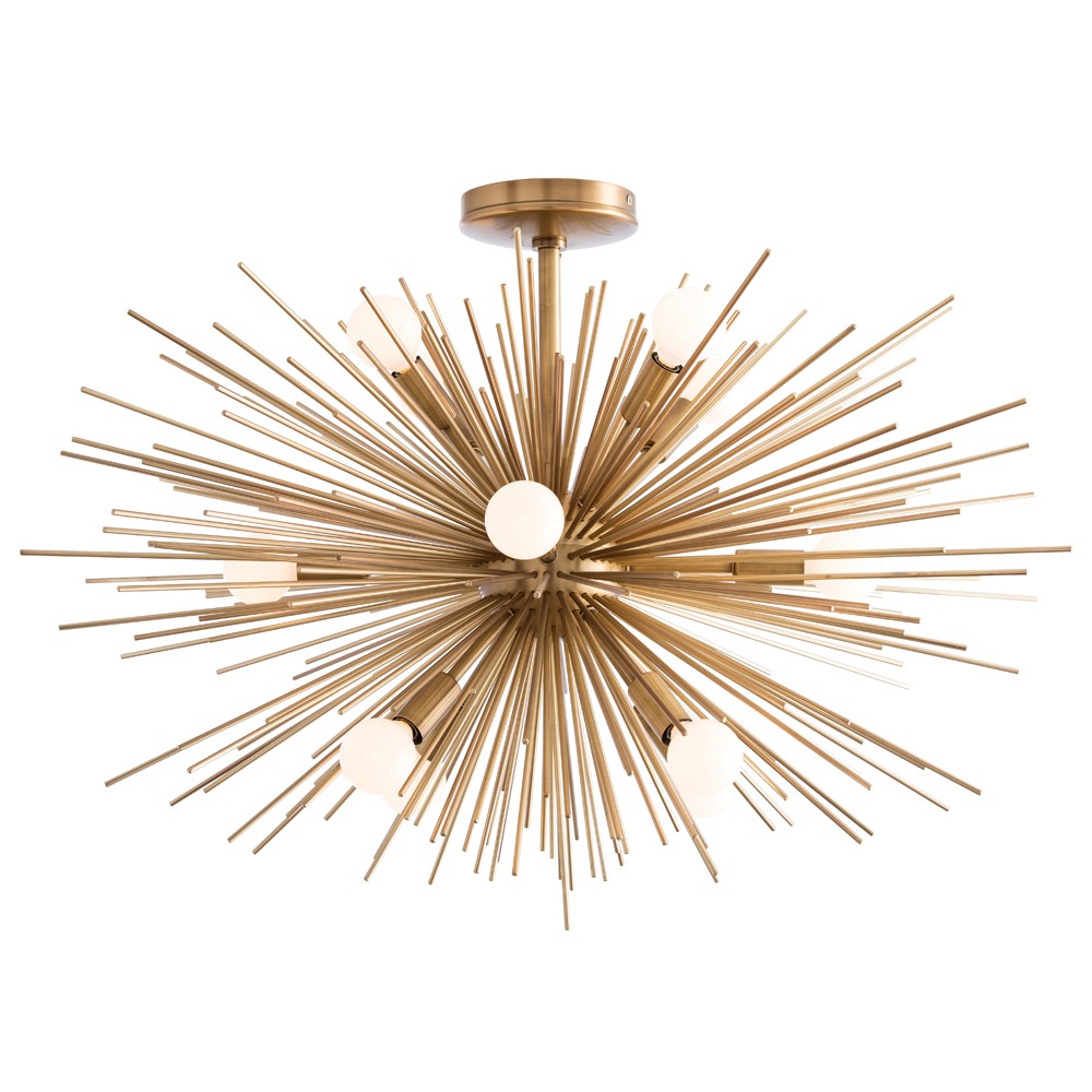 arteriors sculptural light zanadoo chandelier