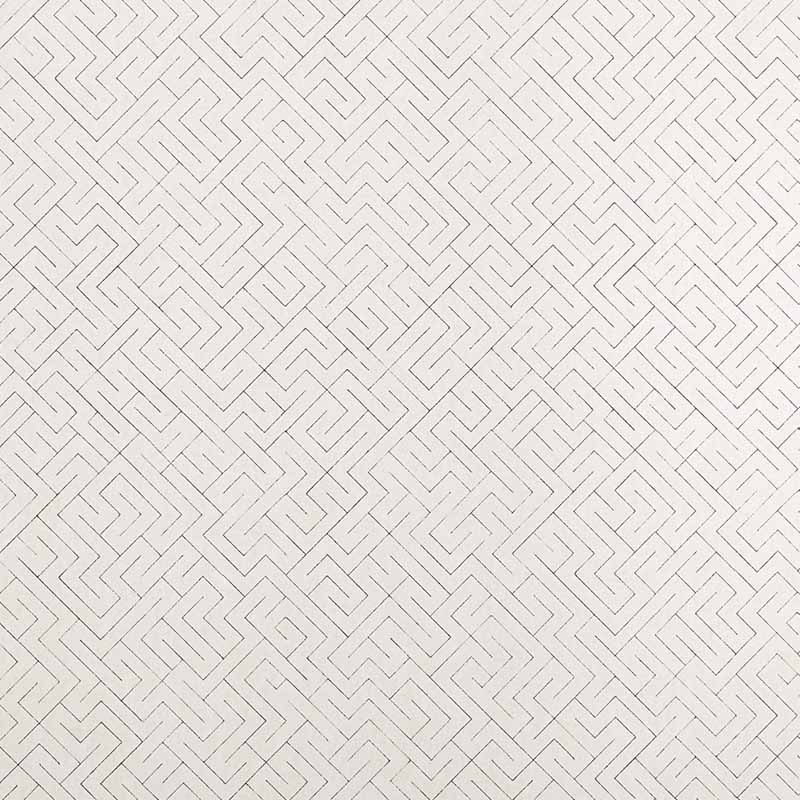 Christopher Farr Triangulated Coal Wallpaper 40% Off | Samples