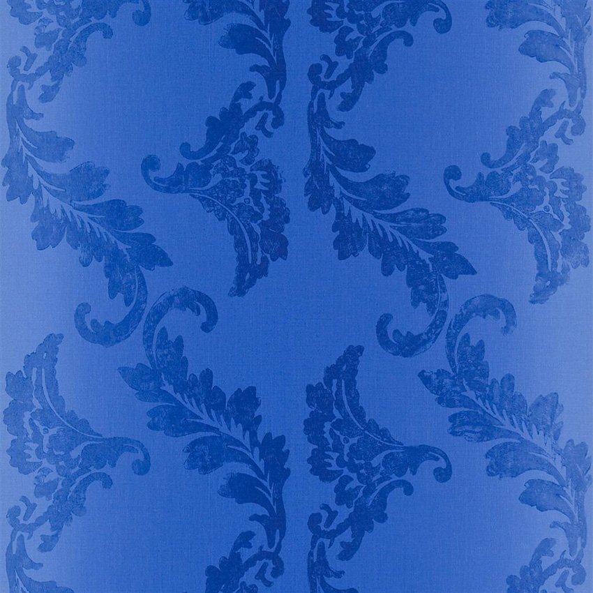 Shop Sample Sevilla Cobalt Wallpaper from the Greenhouse Collection | Burke  Decor