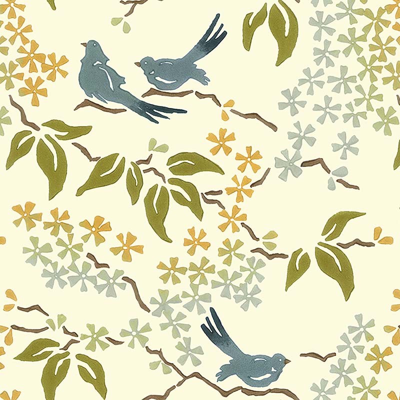 Galbraith and Paul Birds Ocean Wallpaper 40% Off | Samples