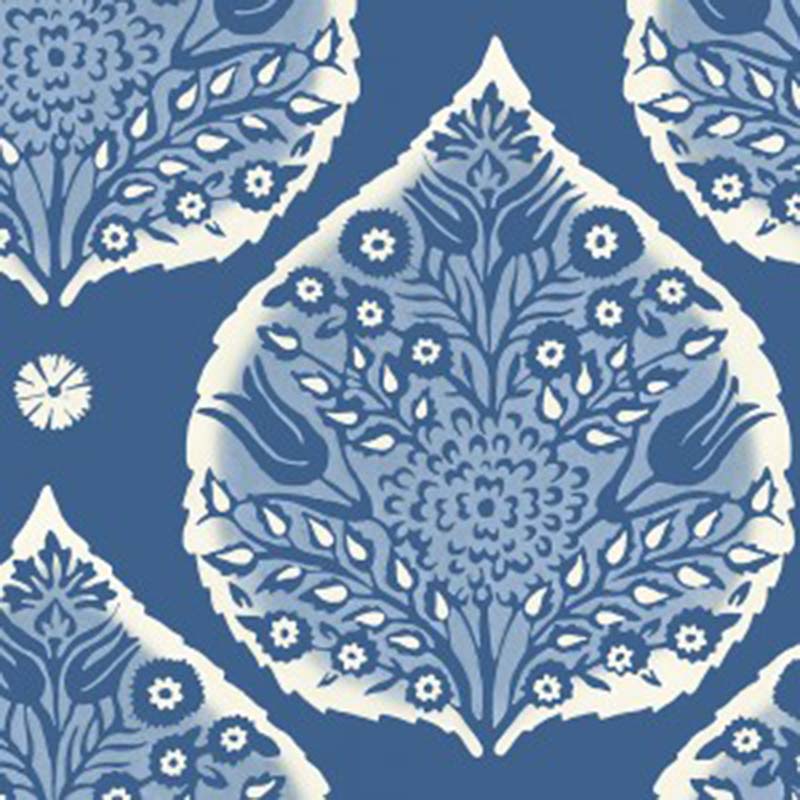 Galbraith and Paul Little Lotus Delft Wallpaper 40% Off | Samples