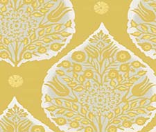 Galbraith and Paul Little Lotus Spruce Wallpaper 40% Off | Samples