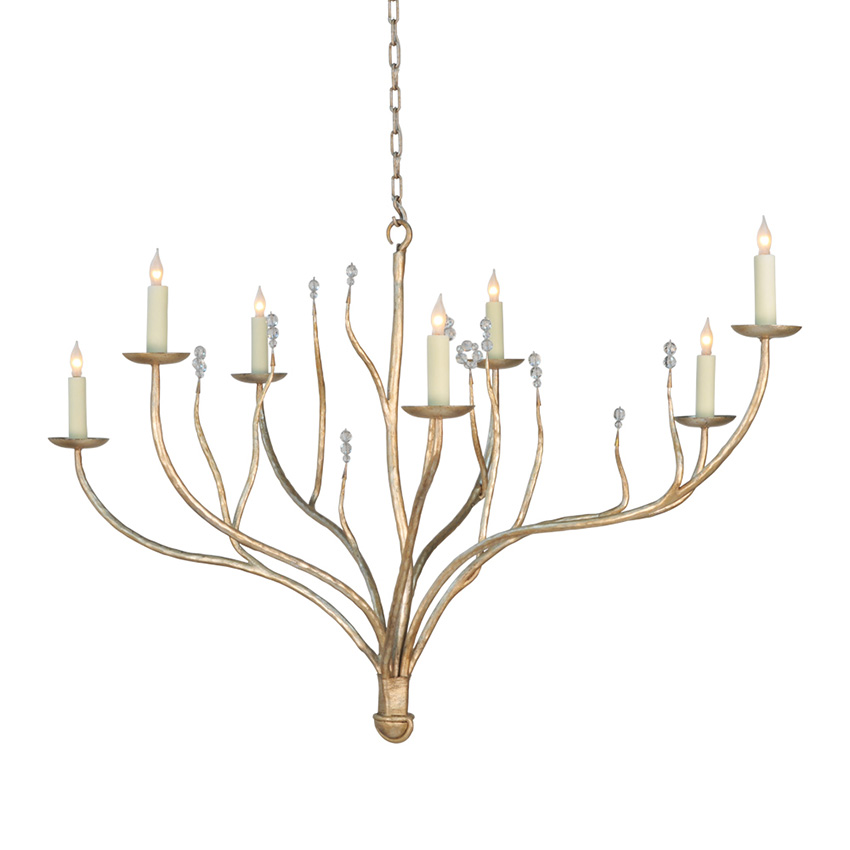 ironware international lighting ondine 7 light chandelier