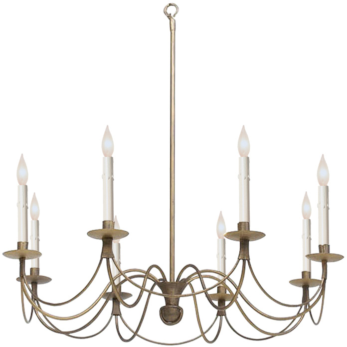 Ironware International Arabella 8 Light Chandelier Ironware International Arabella 8 Light