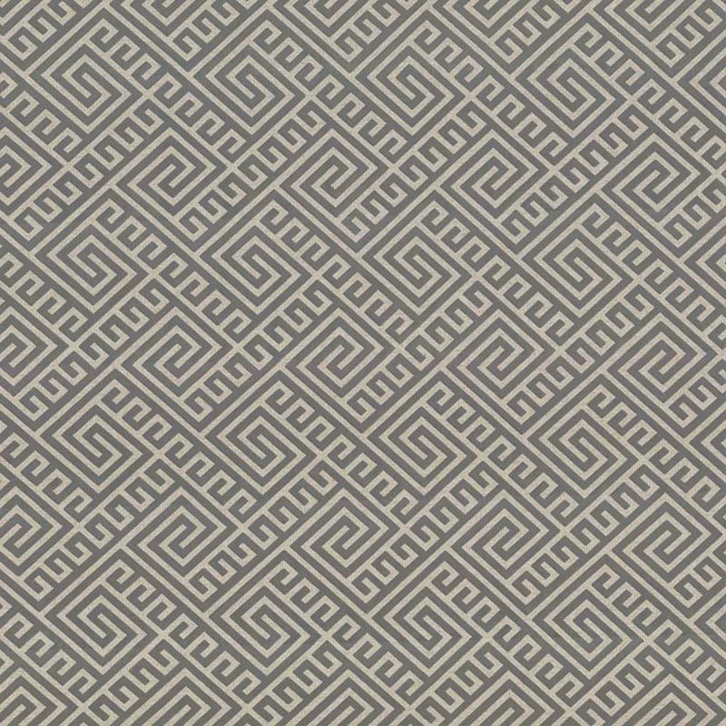Kasmir Sancai Fret Grey Fabric 40% Off | Samples