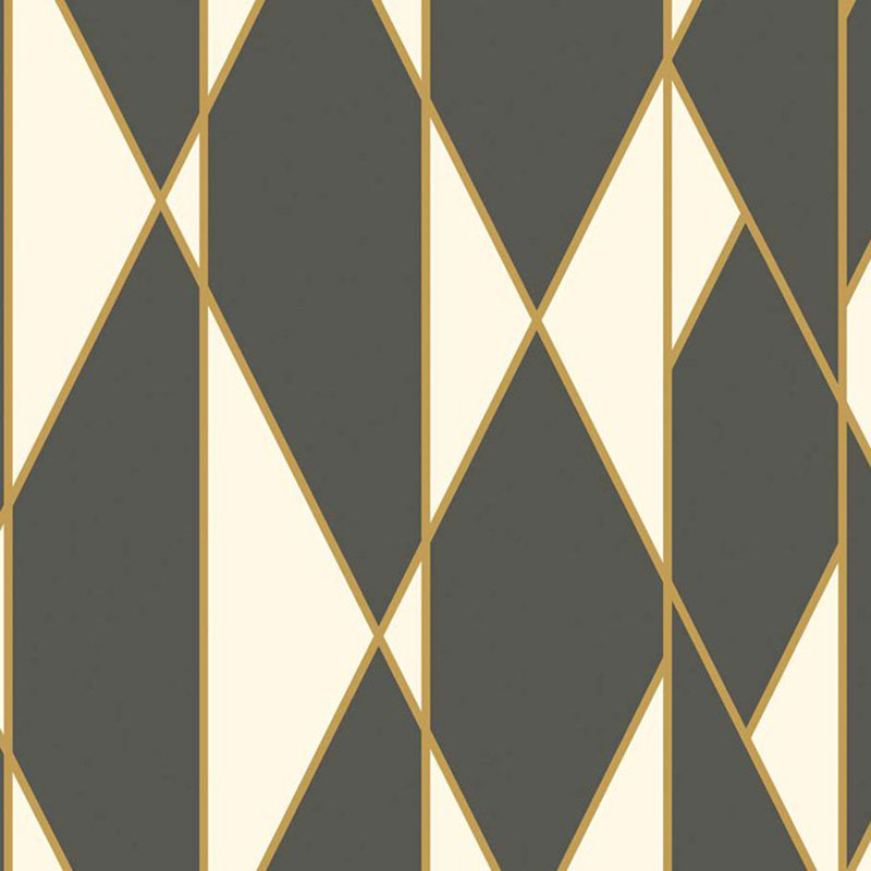 Cole and Son Oblique Black And White Wallpaper 40 Off Samples