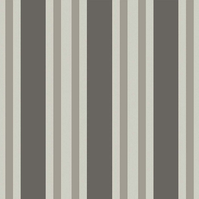 Cole and Son Polo Stripe Black White Wallpaper 40% Off | Samples