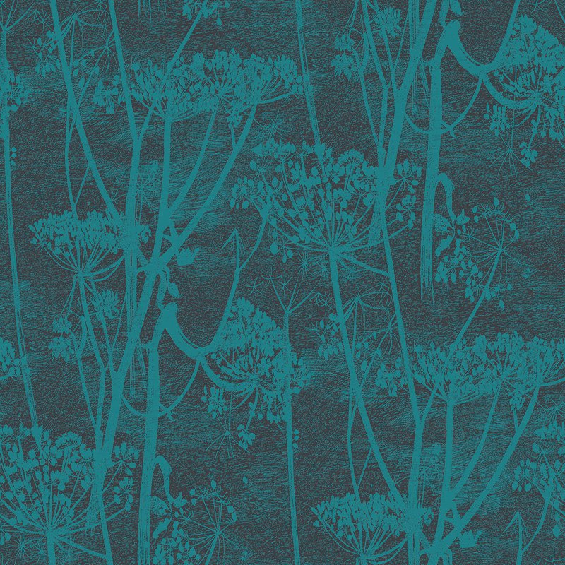 cole and son cow parsley teal wallpaper samples cole and son cow parsley teal wallpaper samples