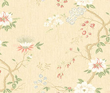 Cole and Son Camellia Lemon Sage Prm Blu Wallpaper 40% Off | Samples