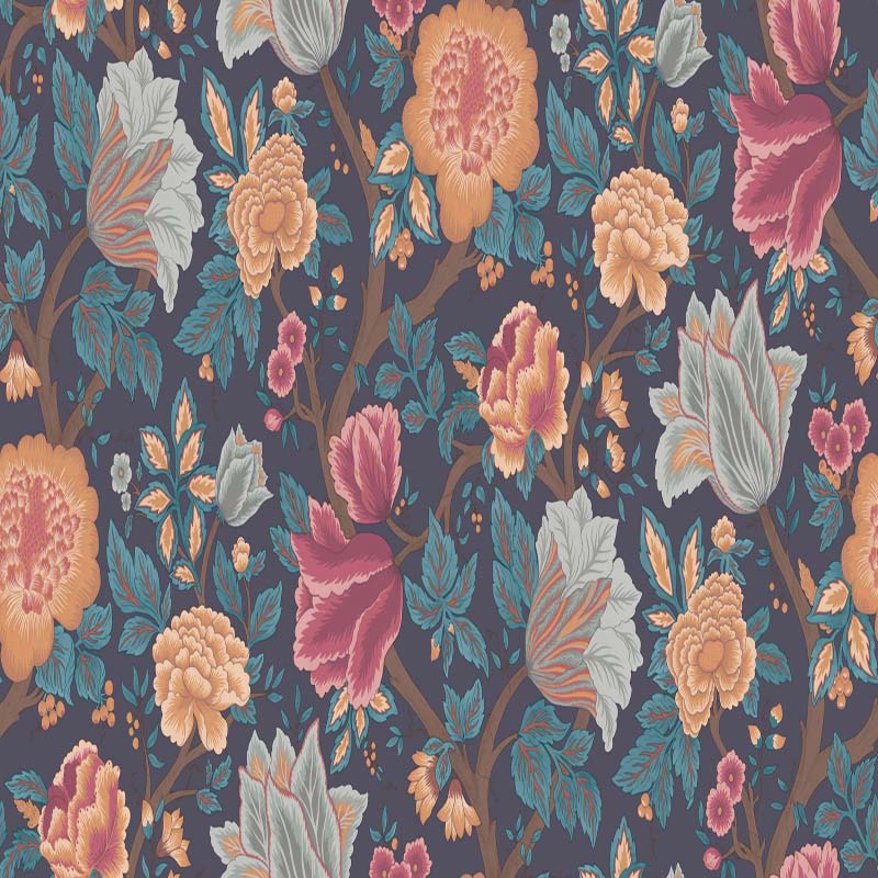 Cole and Son Midsummer Bloom Oran Rose Wallpaper 40% Off | Samples