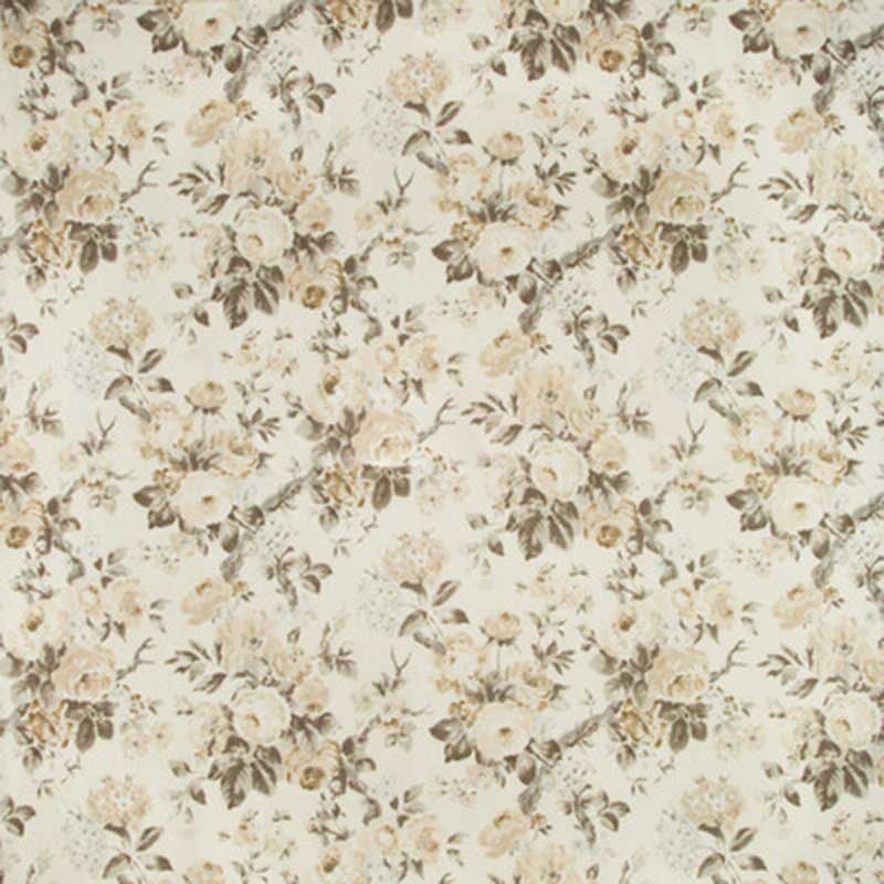 Lee Jofa Garden Roses Sand Sable Fabric 40% Off 