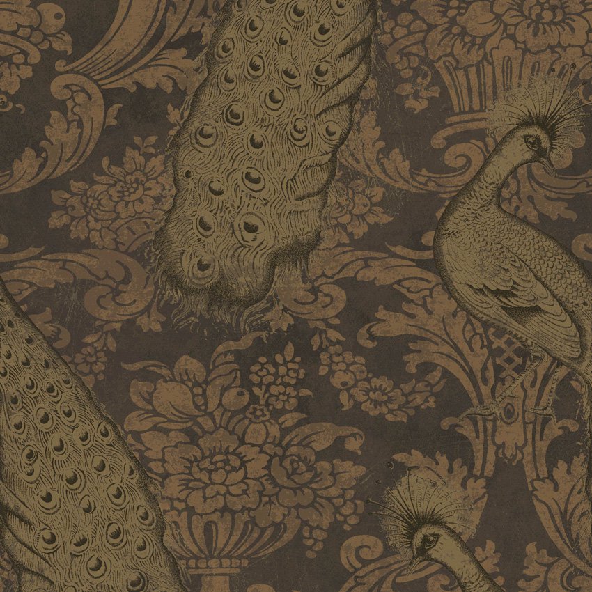 Cole And Son Byron Black And Gold Wallpaper 40 Off Samples