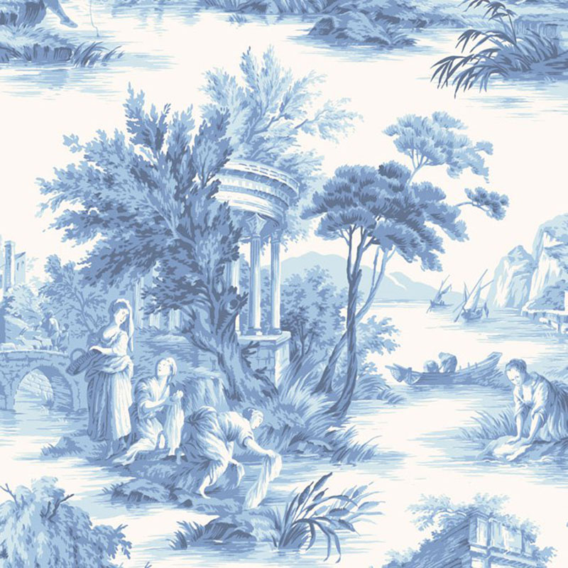 Cole and Son Villandry Cobalt Blue Wallpaper 40 Off Samples