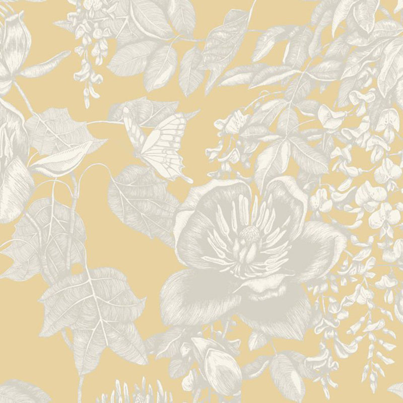 Cole and Son Tivoli Yellow Wallpaper 40 Off Samples