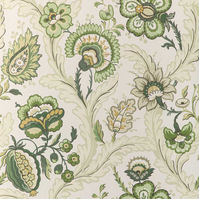 Lee Jofa Wimberly Paper Leaf Pebble Wallpaper 40% Off | Samples