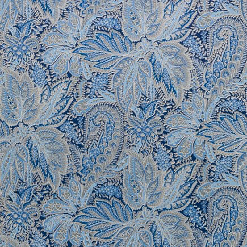 Brunschwig and Fils Chandigarh Sapphire Wallpaper 40% Off | Samples