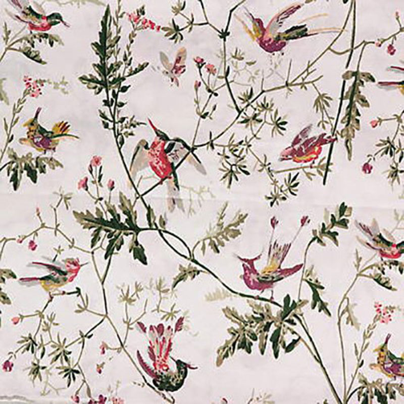 Cole and Son Hummingbirds Pr Classic Multi Fabric (Samples)