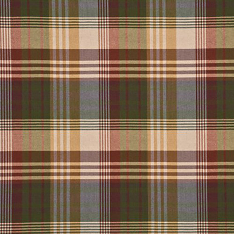 Mulberry Home Ancient Tartan Mulberry - Y107 Fabric