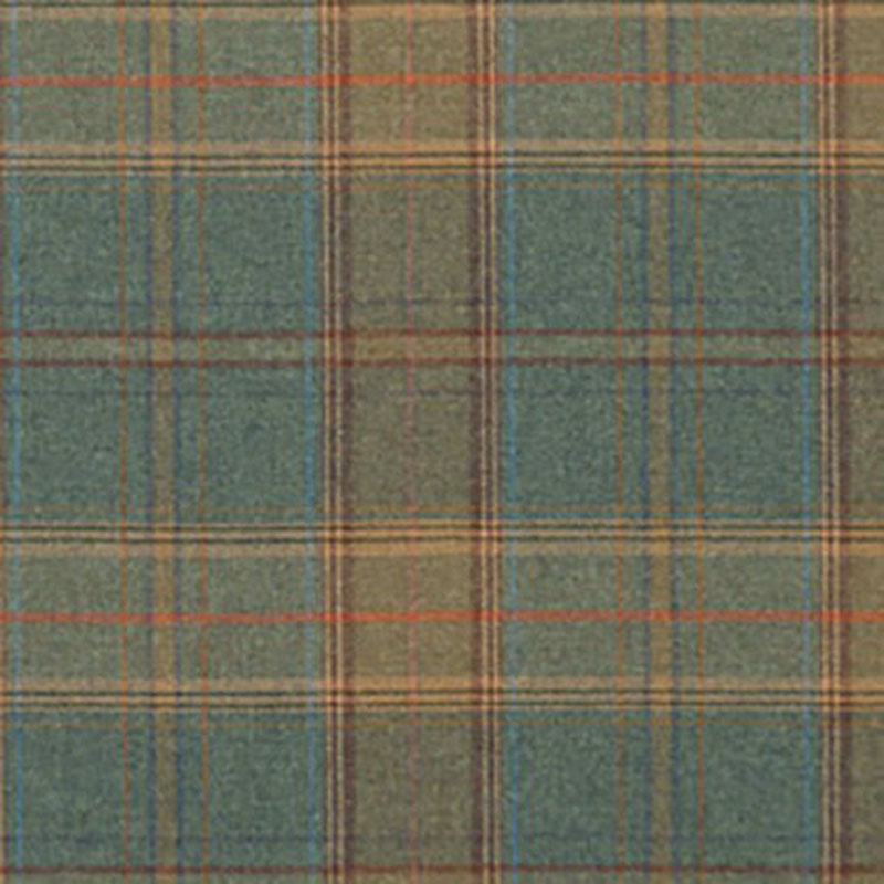 Mulberry Home Shetland Plaid Teal - R11 Fabric 40% Off | Samples