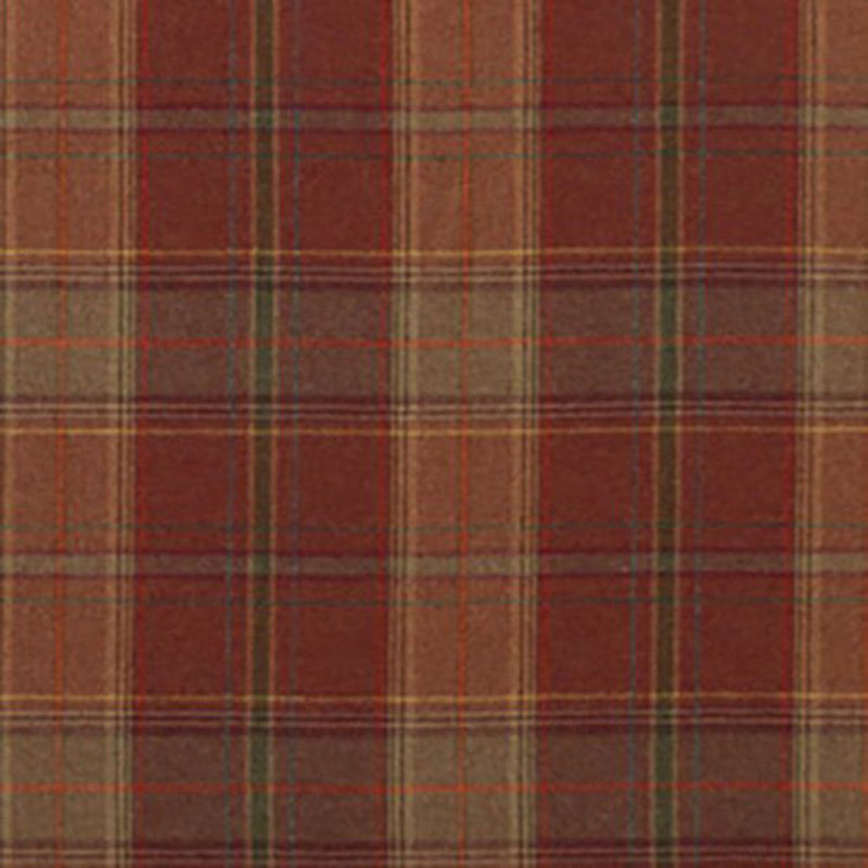 Mulberry Home Shetland Plaid Russet - V55 Fabric 40% Off | Samples