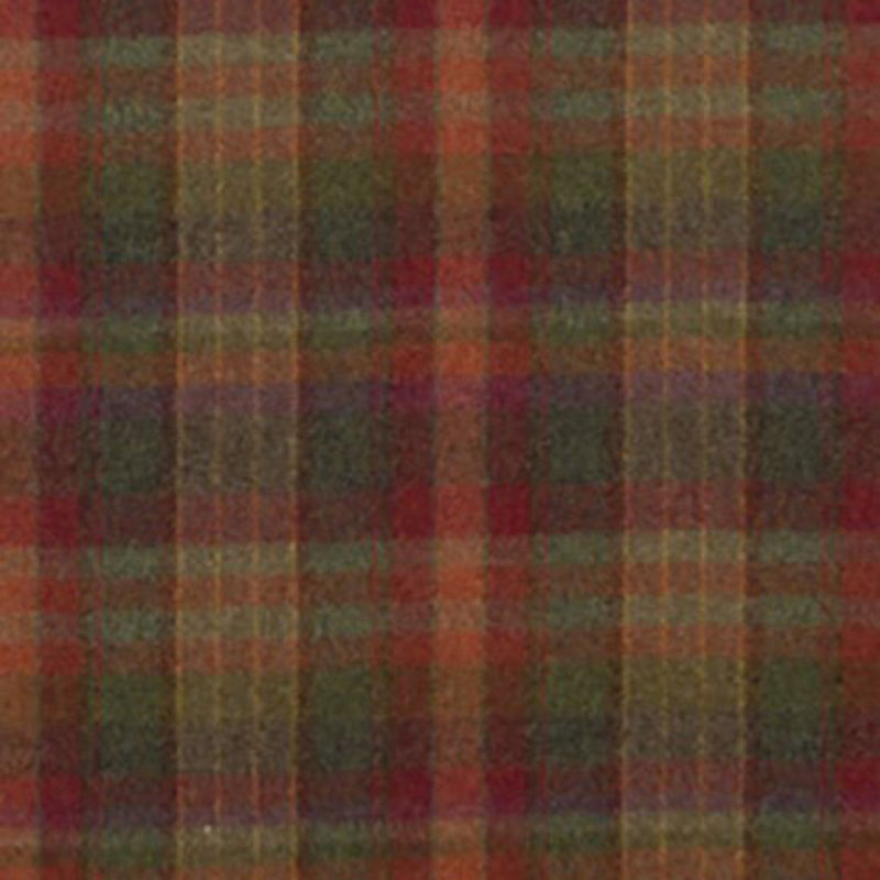 Mulberry Home Country Plaid Red Lovat Heather - V156 Fabric 40% Off ...