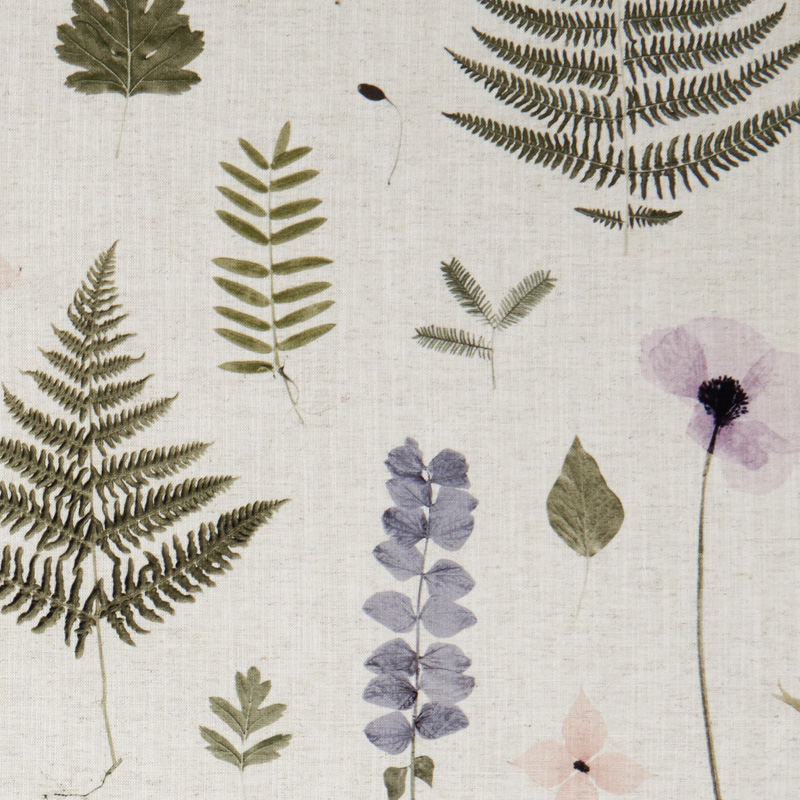 Clarke And Clarke Herbarium Blush Natural Fabric 40 Off Samples