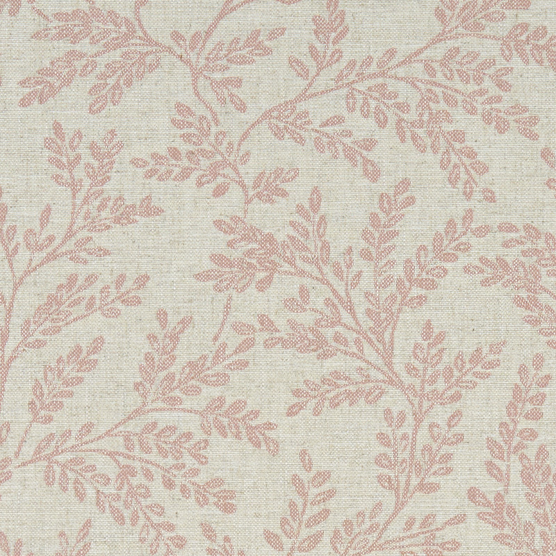 Clarke and Clarke Ferndown Blush Fabric 40% Off | Samples