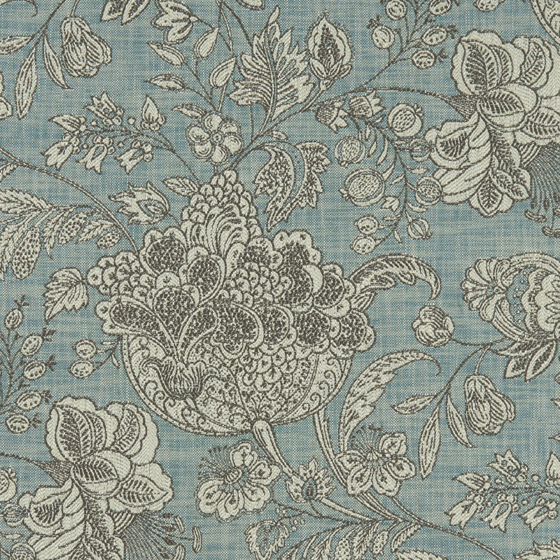 Clarke and Clarke Woodsford Teal Fabric 40% Off | Samples