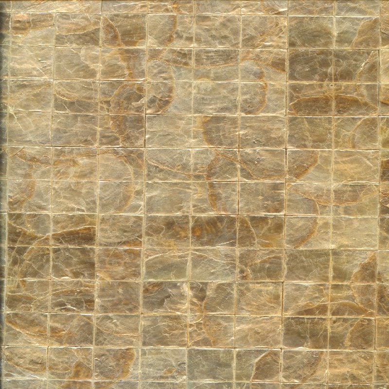 Maya Romanoff Mother of Pearl Mosaic Golden Pearl