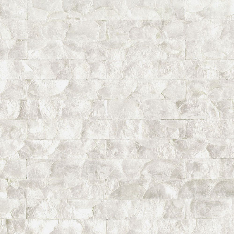 Maya Romanoff Mother of Pearl Natural Pearl Wallpaper 40% Off | Samples