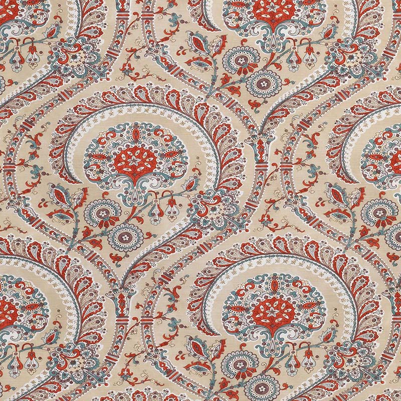 Nina Campbell Les Indiennes 1 Fabric 40 Off Samples